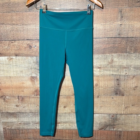 Athleta x Alicia Keys Elation 7/8 Green Crop Leggings size Small - Picture 2 of 11